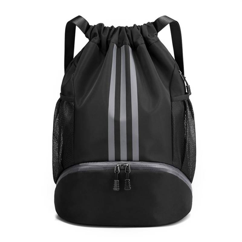 Sporttasche Fitness Rucksack Frauen Männer Basketball Rucksack Outdoor Fußball Fußball Lagerung Taschen Training Kordelzug Sport Knapsack von Joom DACH