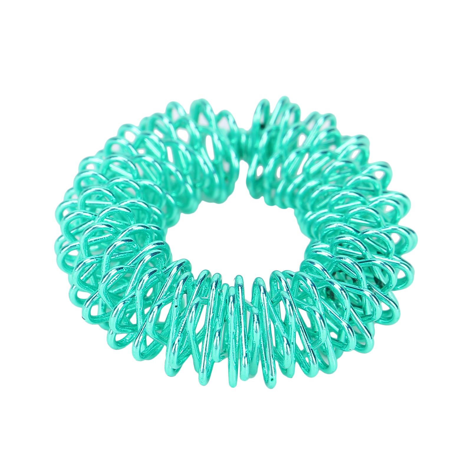 Stachelige sensorische Fingerringe Fingermassage Stressabbau Schmerztherapie Ringe für Kinder Erwachsene Grün grün von Joom DACH