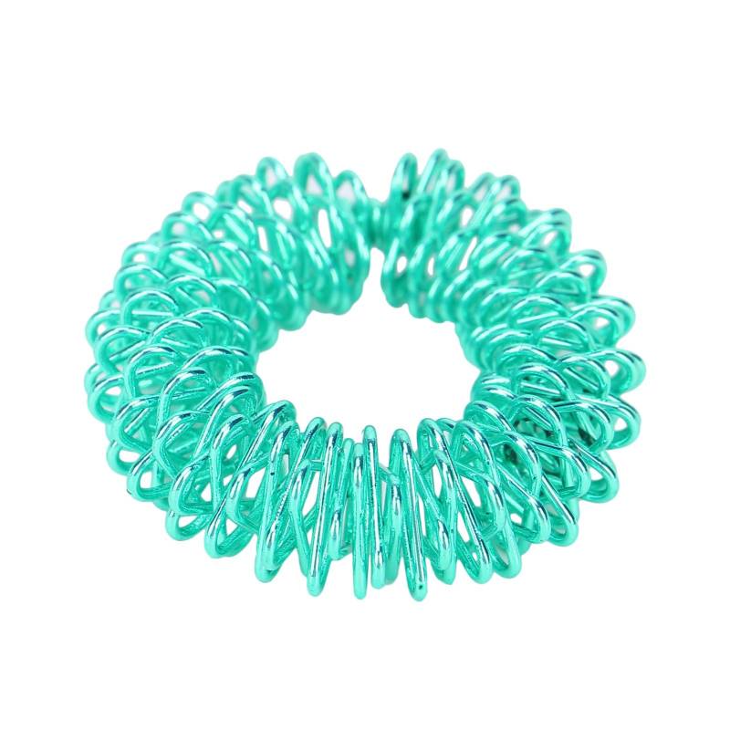 Stachelige sensorische Fingerringe Fingermassage Stressabbau Schmerztherapie Ringe für Kinder Erwachsene Grün grün von Joom DACH