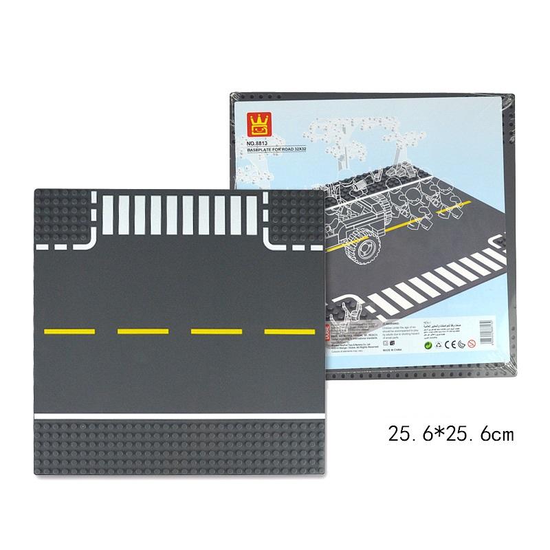 Stadtstraße Grundplatte 32*32 PUNKTE Bausteine Bausatz Ziegel Sets Klassische Modellbausätze Kinder Lernspielzeug von Joom DACH