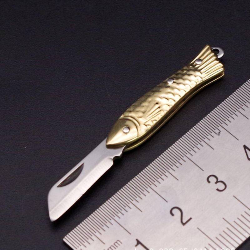 Stahl Schule Bürobedarf Papier Messer Haut-Schäler Keychain Multifunktions Mini Klappmesser 1 von Joom DACH