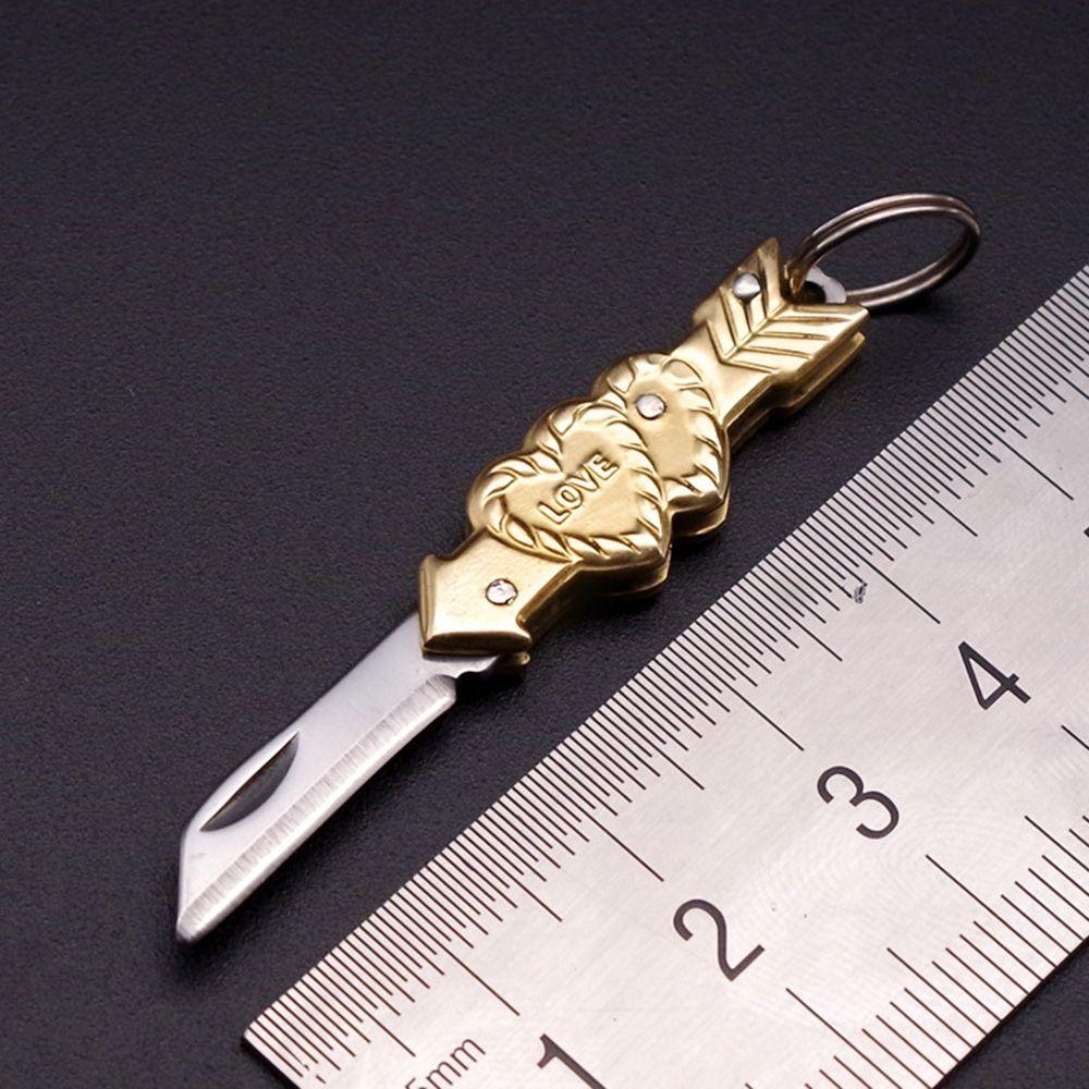 Stahl Schule Bürobedarf Papier Messer Haut-Schäler Keychain Multifunktions Mini Klappmesser 3 von Joom DACH