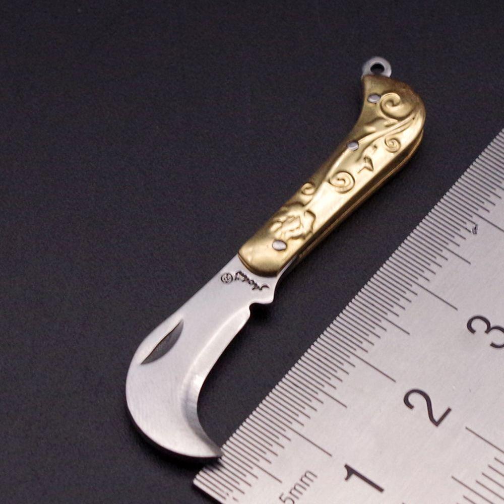 Stahl Schule Bürobedarf Papier Messer Haut-Schäler Keychain Multifunktions Mini Klappmesser 4 von Joom DACH