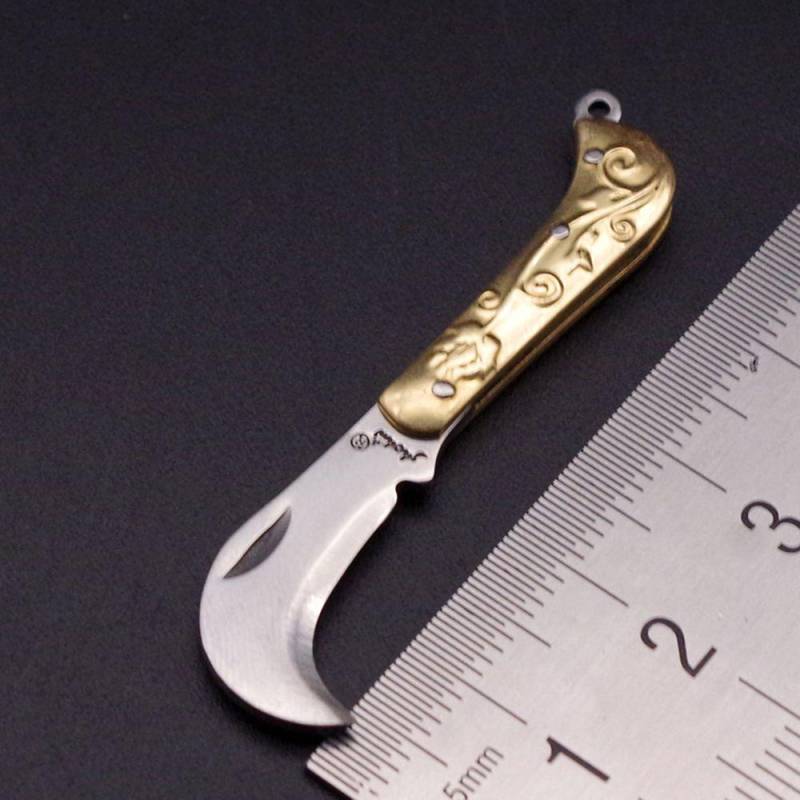 Stahl Schule Bürobedarf Papier Messer Haut-Schäler Keychain Multifunktions Mini Klappmesser 4 von Joom DACH