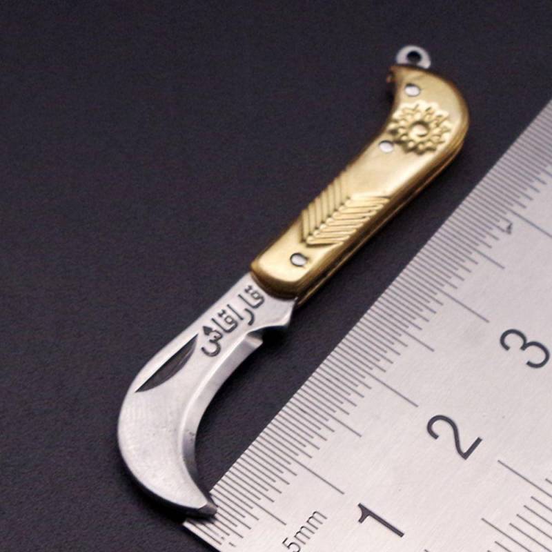 Stahl Schule Bürobedarf Papier Messer Haut-Schäler Keychain Multifunktions Mini Klappmesser 8 von Joom DACH