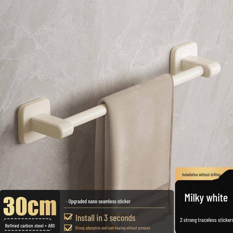 Stanzfreier Handtuchhalter aus Aluminium: Badezimmeraufbewahrung & Organizer von Joom DACH