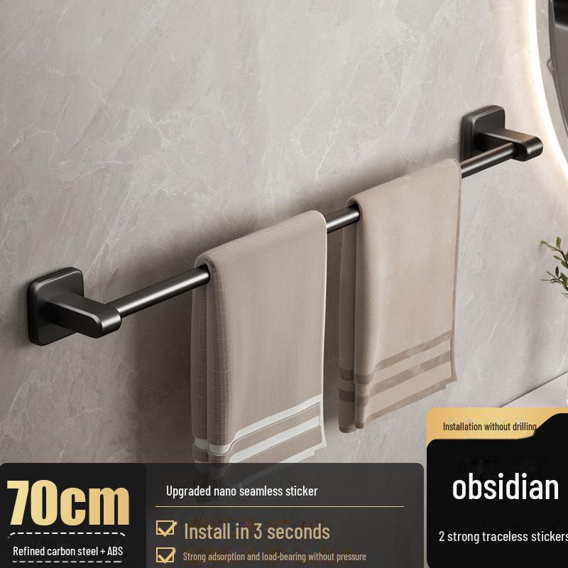 Stanzfreier Handtuchhalter aus Aluminium: Badezimmeraufbewahrung & Organizer von Joom DACH