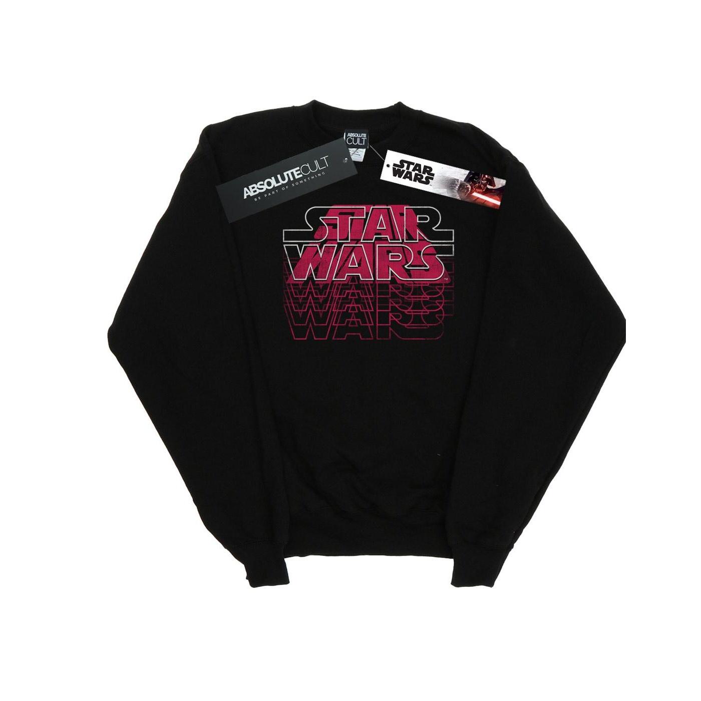 Star Wars Damen-Sweatshirt mit gemischten Logos L schwarz Star Wars Damen-Sweatshirt mit gemischten Logos L schwarz von Joom DACH