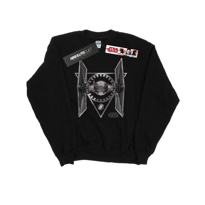 Star Wars Herren-Sweatshirt „The Last Jedi TIE Fighter“. S schwarz von Joom DACH