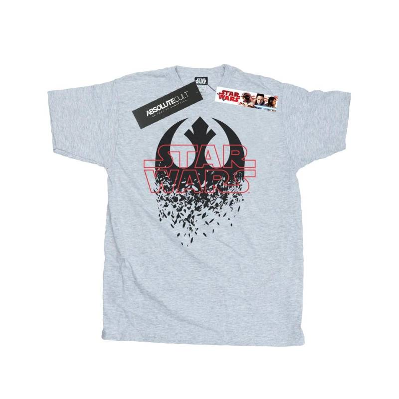 Star Wars Herren-T-Shirt „The Last Jedi Shattered Emblem“. XL grau Star Wars Herren-T-Shirt „The Last Jedi Shattered Emblem“. XL grau von Joom DACH