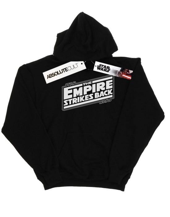 Star Wars Jungen-Kapuzenpullover „Das Imperium schlägt zurück“ mit Logo 12-13 schwarz von Joom DACH