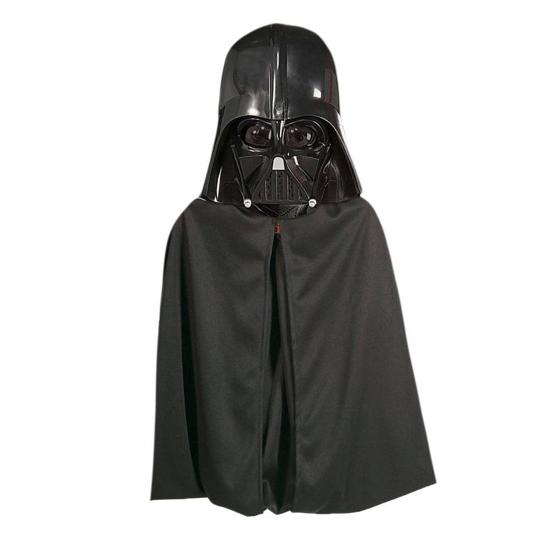 Star Wars Kinder-/Kinder-Darth-Vader-Masken- und Umhang-Set One Size schwarz von Joom DACH