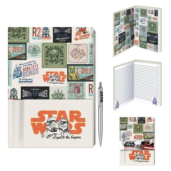 Star Wars Loyal To The Empire A5-Notizbuch und Stift-Set One Size schwarz Star Wars Loyal To The Empire A5-Notizbuch und Stift-Set One Size schwarz von Joom DACH