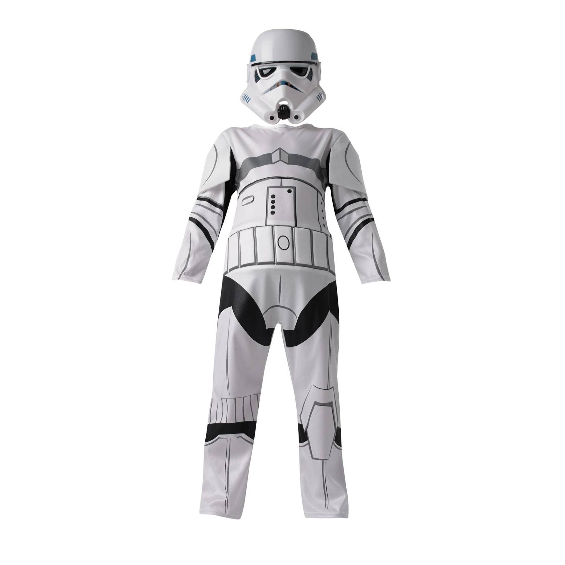 Star Wars Stormtrooper-Kostüm für Kinder 7-8 Years weiß/schwarz von Joom DACH
