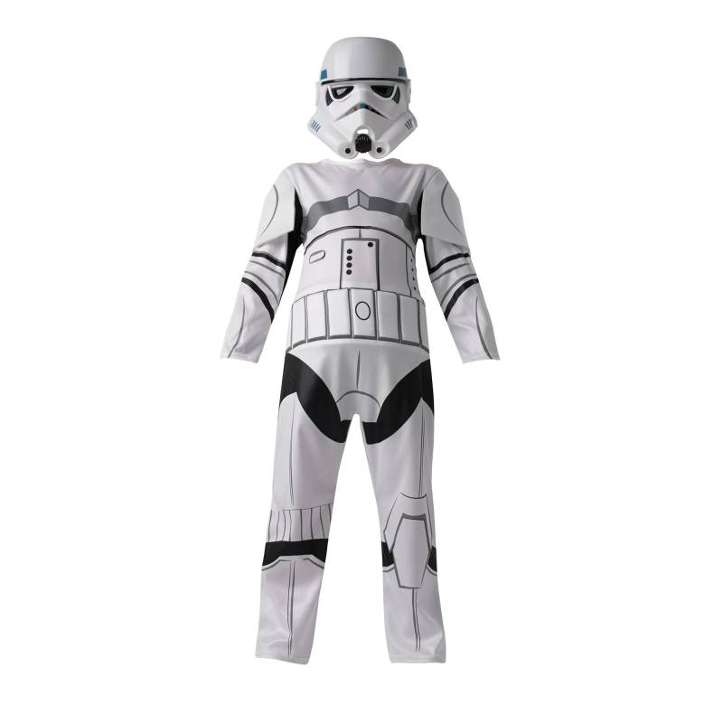 Star Wars Stormtrooper-Kostüm für Kinder 7-8 Years weiß/schwarz von Joom DACH
