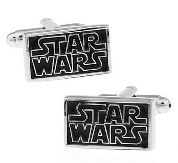 Star Wars Superheld Manschettenknöpfe - Herren Geschenke schwarz von Joom DACH