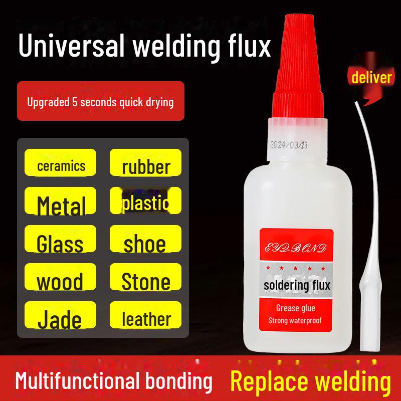 Stark haftender Schweißkleber für Metall, Holz, Kunststoff, Keramik und Spielzeug 9 Droppers von Joom DACH