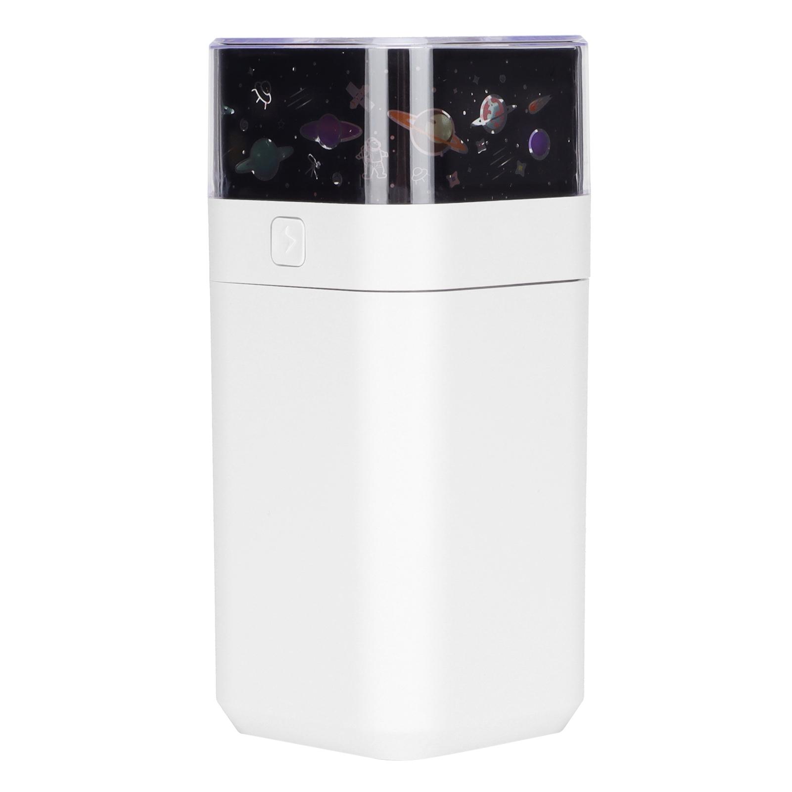 Starlight Luftbefeuchter Ultraschall LED Nachtlicht Leise 300ml Dual-Modus Mini Luftbefeuchter mit weiß von Joom DACH