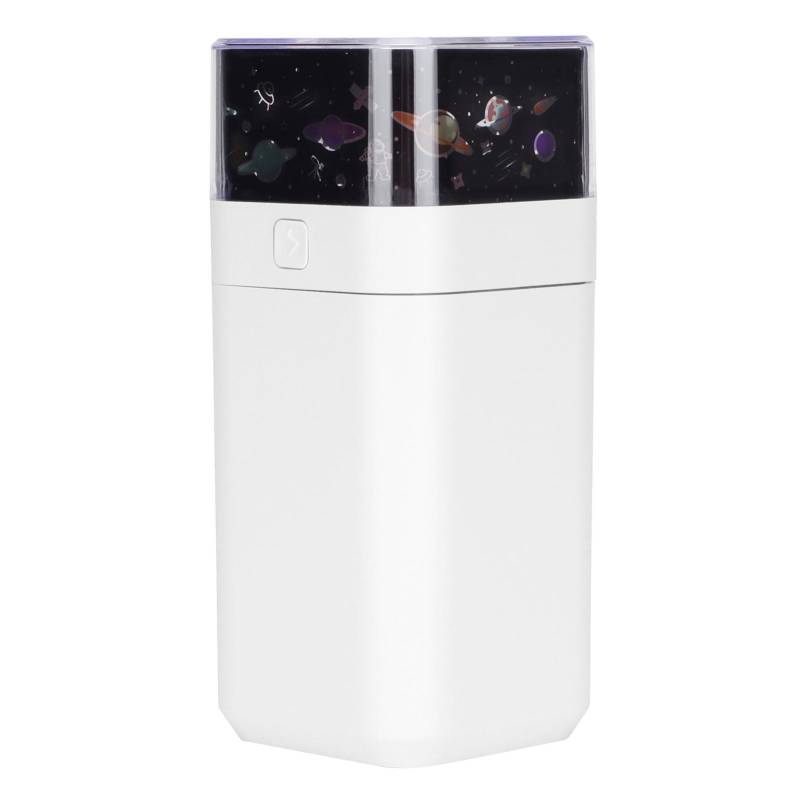Starlight Luftbefeuchter Ultraschall LED Nachtlicht Leise 300ml Dual-Modus Mini Luftbefeuchter mit weiß von Joom DACH