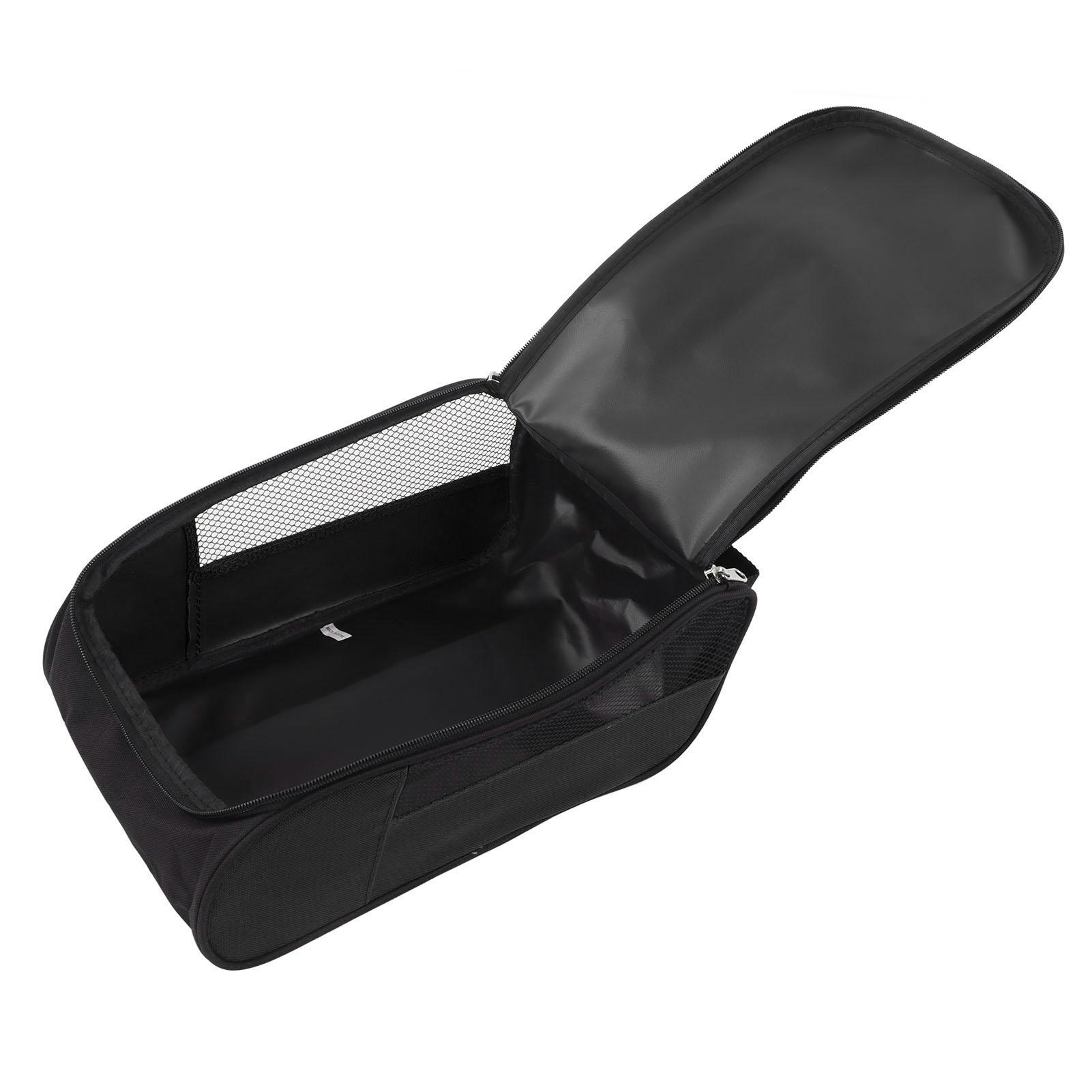 Staubdichte Atmungsaktive Golfschuhtasche Tragbare Golfschuh-Aufbewahrungstasche für Reisen Herren Damen Schwarz Rot schwarz von Joom DACH