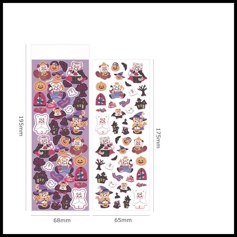 Sticer Weihnachts-Halloween-Serie Aufkleber, niedlicher Cartton-Häschen-Welpen-Baum-Aufkleber für DIY dekoratives Scrapbook-Tagebuch Sticer Weihnachts-Halloween-Serie Aufkleber, niedlicher Cartton-Häschen-Welpen-Baum-Aufkleber für DIY dekoratives Scrapbook-Tagebuch von Joom DACH