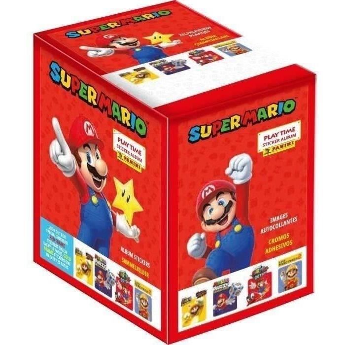 Sticker Super Mario - PANINI - Box mit 50 Päckchen - Luigi, Yoshi, Peach, Waluigi, Bowser, Bowser Jr. Sticker Super Mario - PANINI - Box mit 50 Päckchen - Luigi, Yoshi, Peach, Waluigi, Bowser, Bowser Jr. von Joom DACH