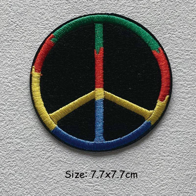 Stickerei Schmelzbare Nähen Kleidung Abzeichen Patches Landschaft Wüste Wald Punk Patch DIY Wärmeübertragung Aufkleber Neue Kleidungsstück Zubehör Mode 7.7x7.7 cm von Joom DACH
