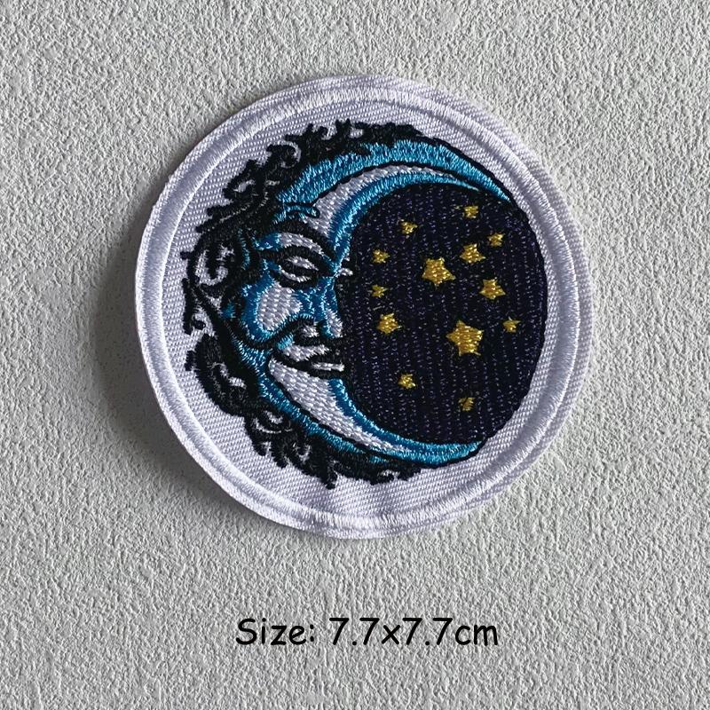 Stickerei Schmelzbare Nähen Kleidung Abzeichen Patches Landschaft Wüste Wald Punk Patch DIY Wärmeübertragung Aufkleber Neue Kleidungsstück Zubehör Mode 7.7x7.7 cm von Joom DACH
