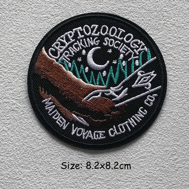 Stickerei Schmelzbare Nähen Kleidung Abzeichen Patches Landschaft Wüste Wald Punk Patch DIY Wärmeübertragung Aufkleber Neue Kleidungsstück Zubehör Mode 8.2x8.2 cm von Joom DACH