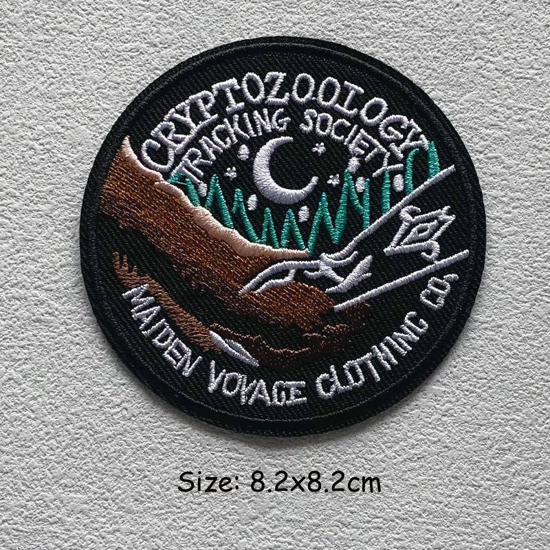 Stickerei Schmelzbare Nähen Kleidung Abzeichen Patches Landschaft Wüste Wald Punk Patch DIY Wärmeübertragung Aufkleber Neue Kleidungsstück Zubehör Mode 8.2x8.2 cm von Joom DACH