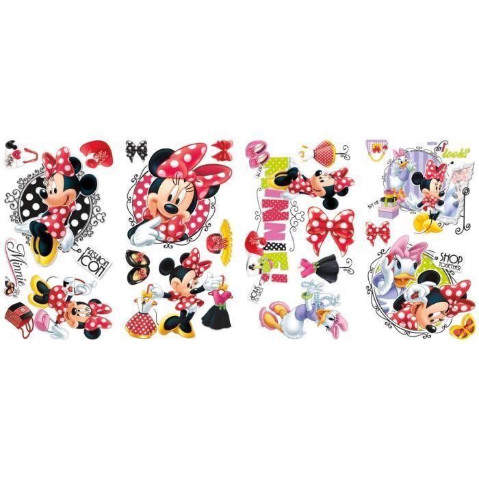 Disney Minnie Aufkleber – Mitbewohner – liebt Einkaufen – neu positionierbares Vinyl – Rosa von Joom DACH