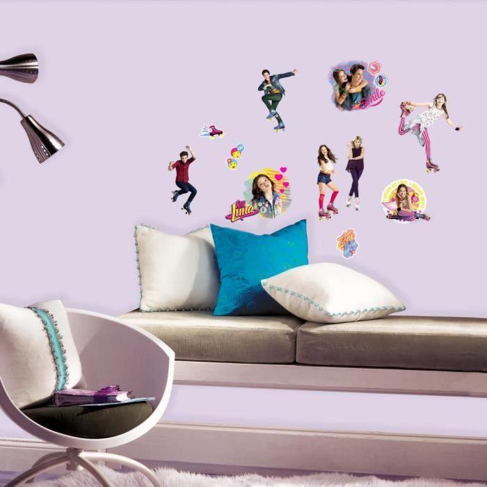 Disney Soy Luna Aufkleber – THE DECO FACTORY – 20er-Set – repositionierbar – Rosa – Schlafzimmer – Kind von Joom DACH