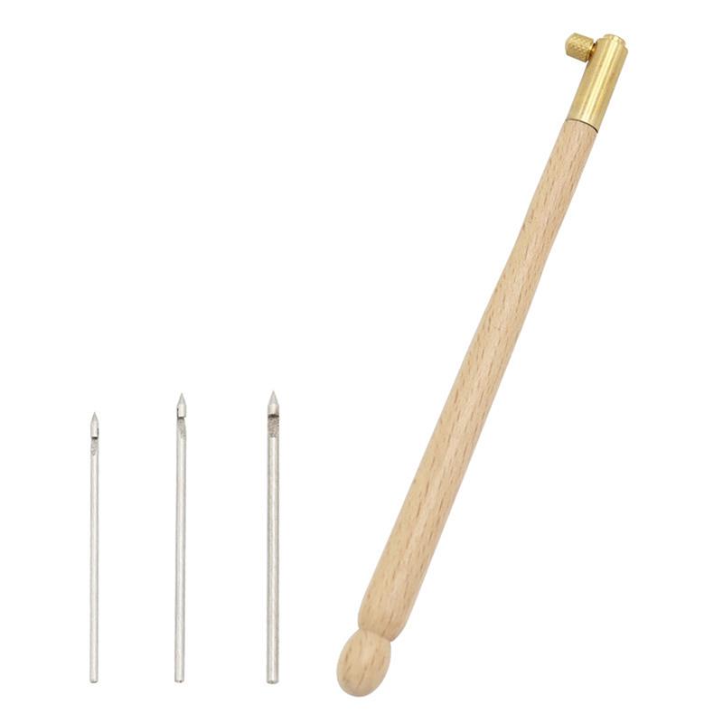 Sticknadel Tambour Häkelnadel Luneville Haken Griff mit 3 Nadeln Set S Couture Luneville Glitzer Perlen Stickwerkzeug von Joom DACH