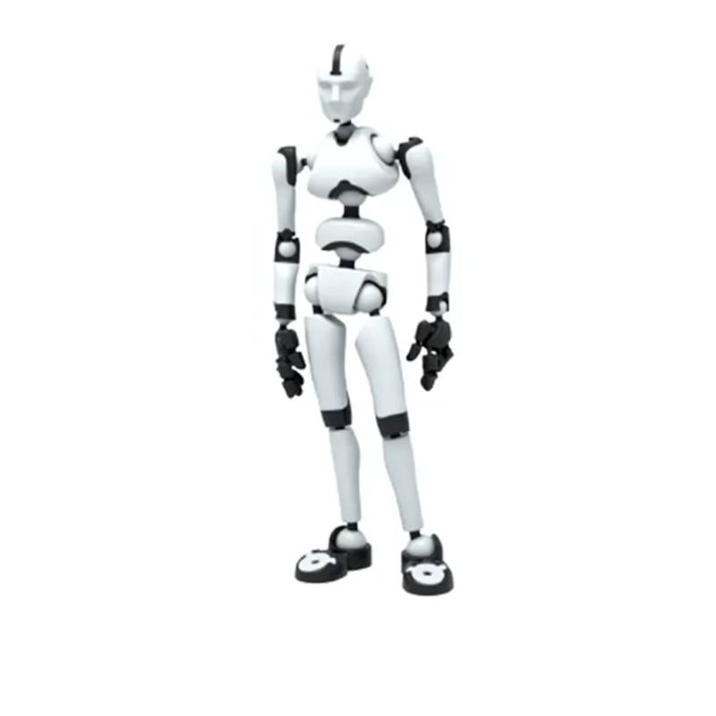 Stickybones Actionfigur mit Magnet Kunstfigur Stickybones (Weißer Frost) weiß von Joom DACH