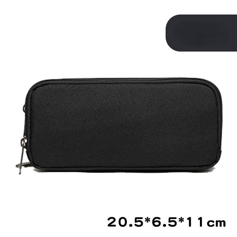 Stift Tasche Große Kapazität Koreanische Grundschüler Stift Tasche Schreibwaren Box Doppel Schicht Schreibwaren Box Kreative Stift Tasche schwarz von Joom DACH