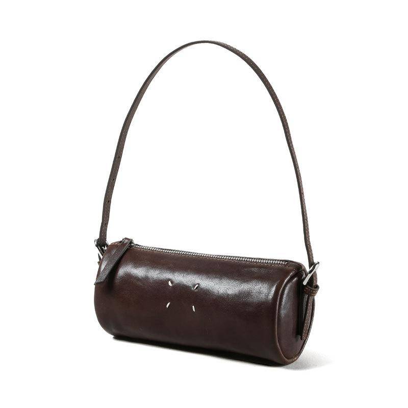 Stiftetasche aus Leder der Vorderschicht Einfarbig Schlicht Damen Umhängetasche Großes Fassungsvermögen Leder Damen Tasche Modische und Vielseitige Schultertasche 20*10*10cm von Joom DACH