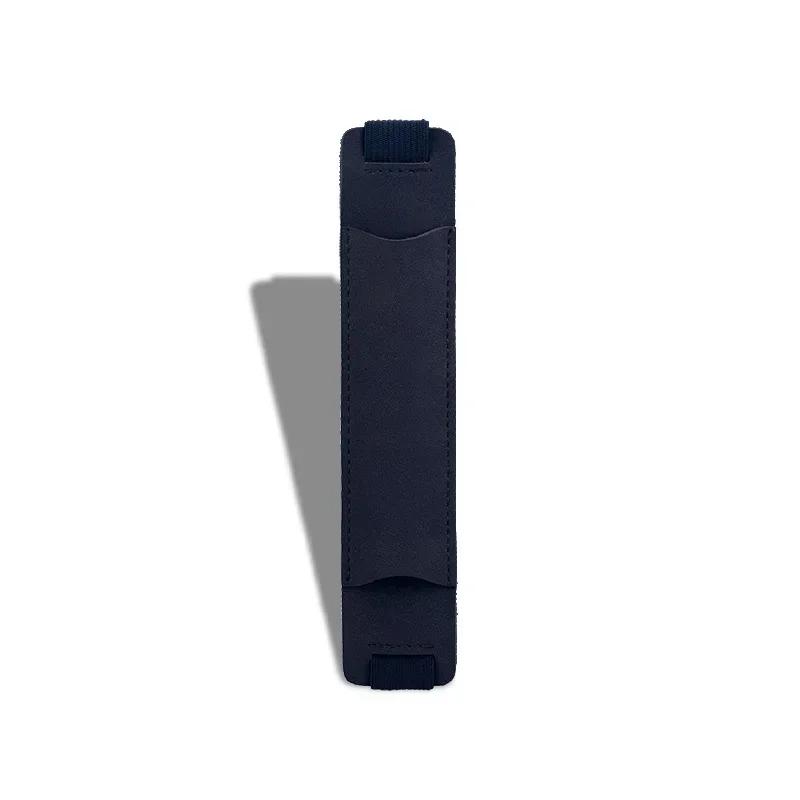 Stifthülle im Retro-Stil, Notizbuch, Gummiband, Bleistifttasche, PU-Leder, Stifthalter, Etui, Schutzhülle, Schüler, Schulbedarf dunkelblaue von Joom DACH