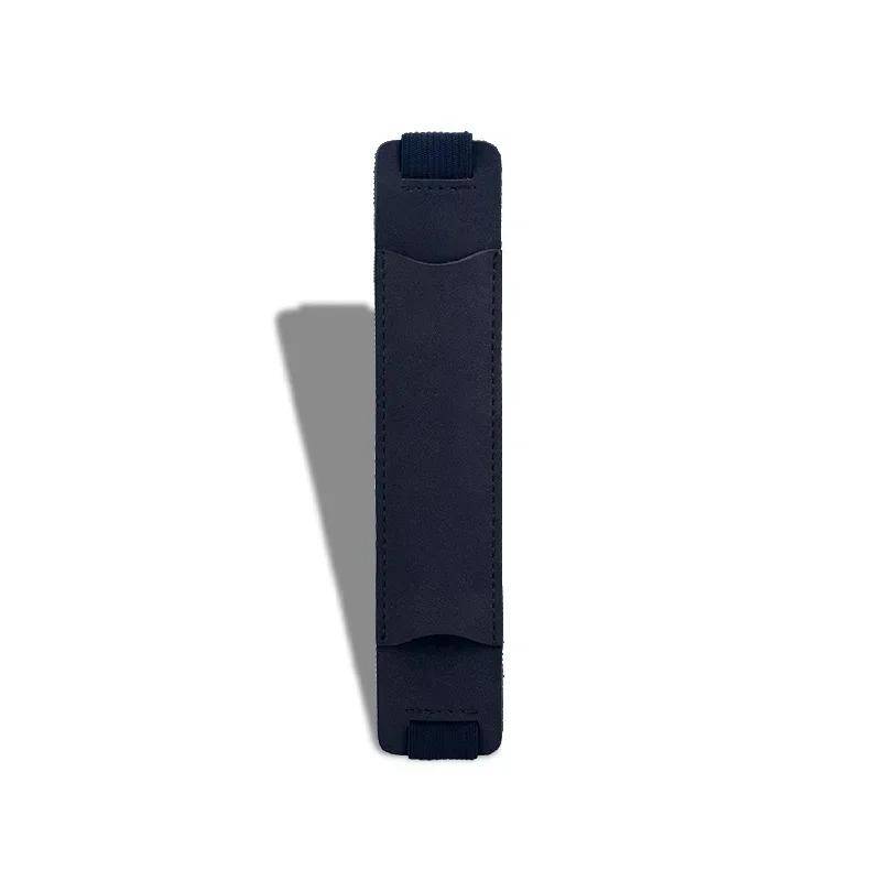 Stifthülle im Retro-Stil, Notizbuch, Gummiband, Bleistifttasche, PU-Leder, Stifthalter, Etui, Schutzhülle, Schüler, Schulbedarf dunkelblaue von Joom DACH