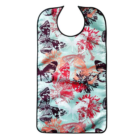 Stilvolle Lätzchen für Erwachsene mit Krümelfänger halten die Kleidung sauber. Elegantes, doppellagiges, wasserdichtes Lätzchen C von Joom DACH