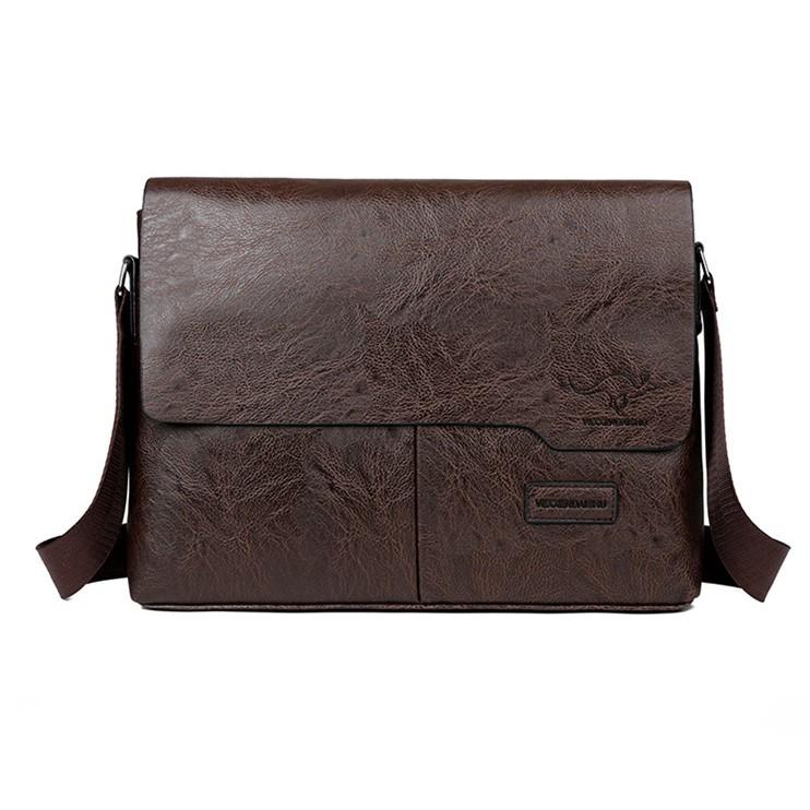 Stilvolle Umhängetasche Herren Casual Crossbody Tasche Tablet Computer Große Kapazität Aktentasche von Joom DACH