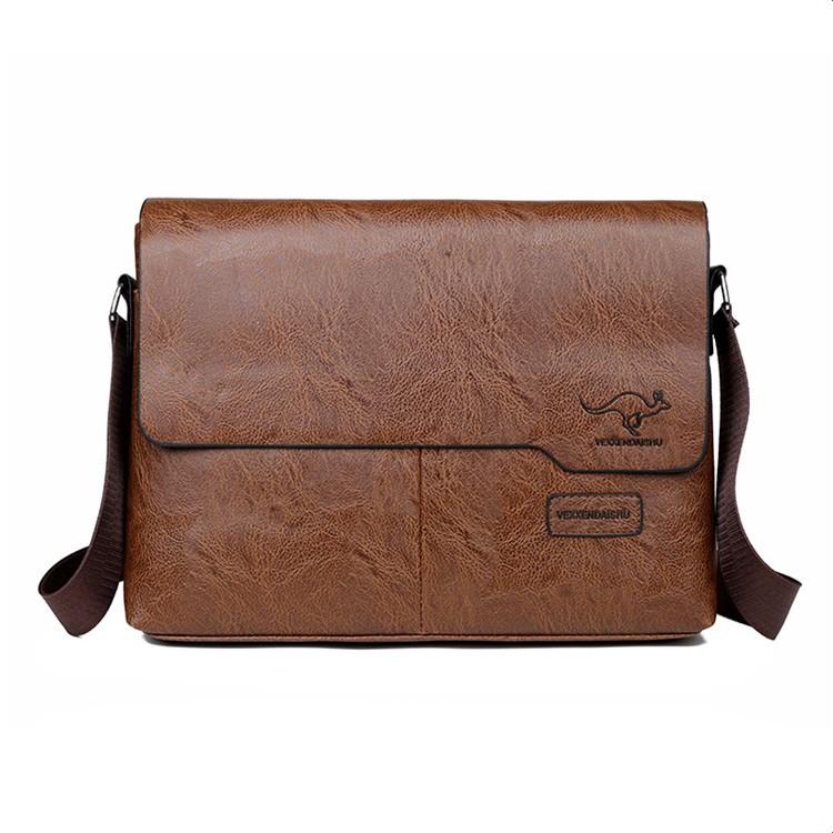Stilvolle Umhängetasche Herren Casual Crossbody Tasche Tablet Computer Große Kapazität Aktentasche von Joom DACH