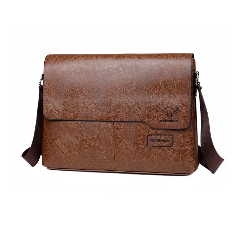 Stilvolle Umhängetasche Herren Casual Crossbody Tasche Tablet Computer Große Kapazität Aktentasche von Joom DACH