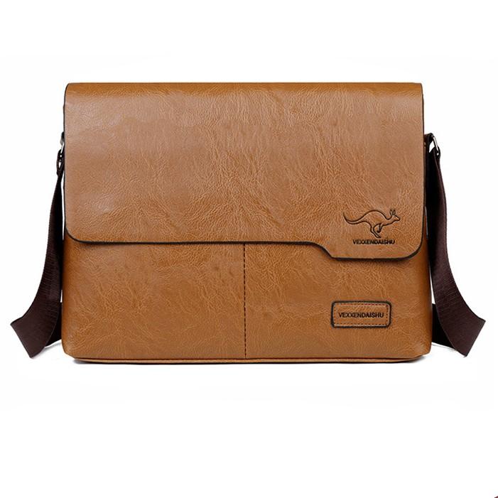 Stilvolle Umhängetasche Herren Casual Crossbody Tasche Tablet Computer Große Kapazität Aktentasche von Joom DACH