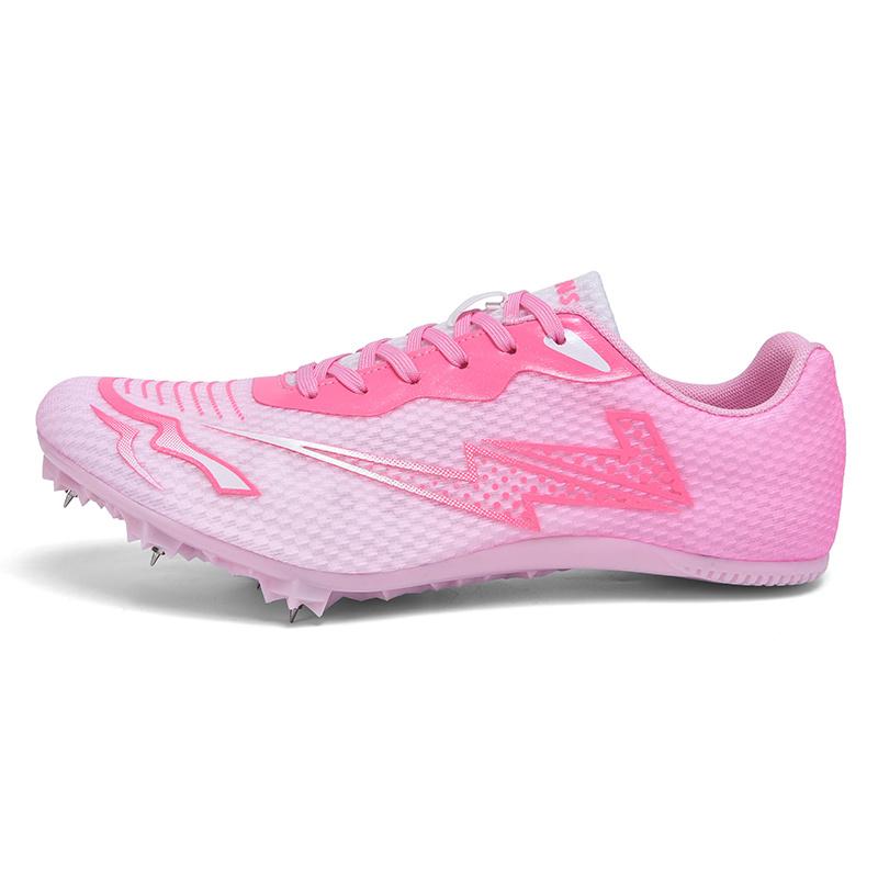 Stilvolle neue Unisex Athletic Nails Schuhe Professionelle Herren Nails Sneaker Rutschfeste Spikes für die Bahn Laufschuhe für Kinder Mädchen 36 von Joom DACH