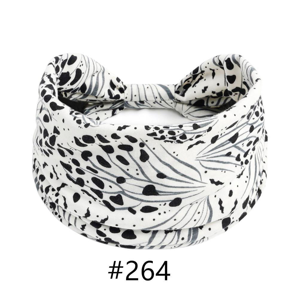 Stirnbänder für Frauen und Mädchen, breit, dehnbar, Boho, afrikanischer Turban, Kopfwickel, geknotete Leoparden-Stirnbänder, Yoga-Sweartband, modische Haar-Accessoires von Joom DACH