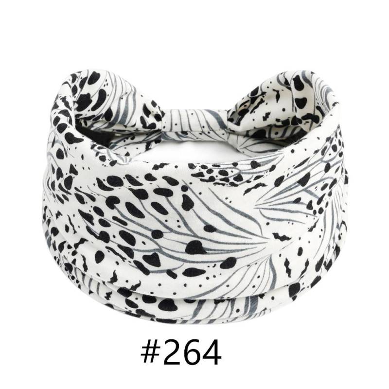 Stirnbänder für Frauen und Mädchen, breit, dehnbar, Boho, afrikanischer Turban, Kopfwickel, geknotete Leoparden-Stirnbänder, Yoga-Sweartband, modische Haar-Accessoires von Joom DACH