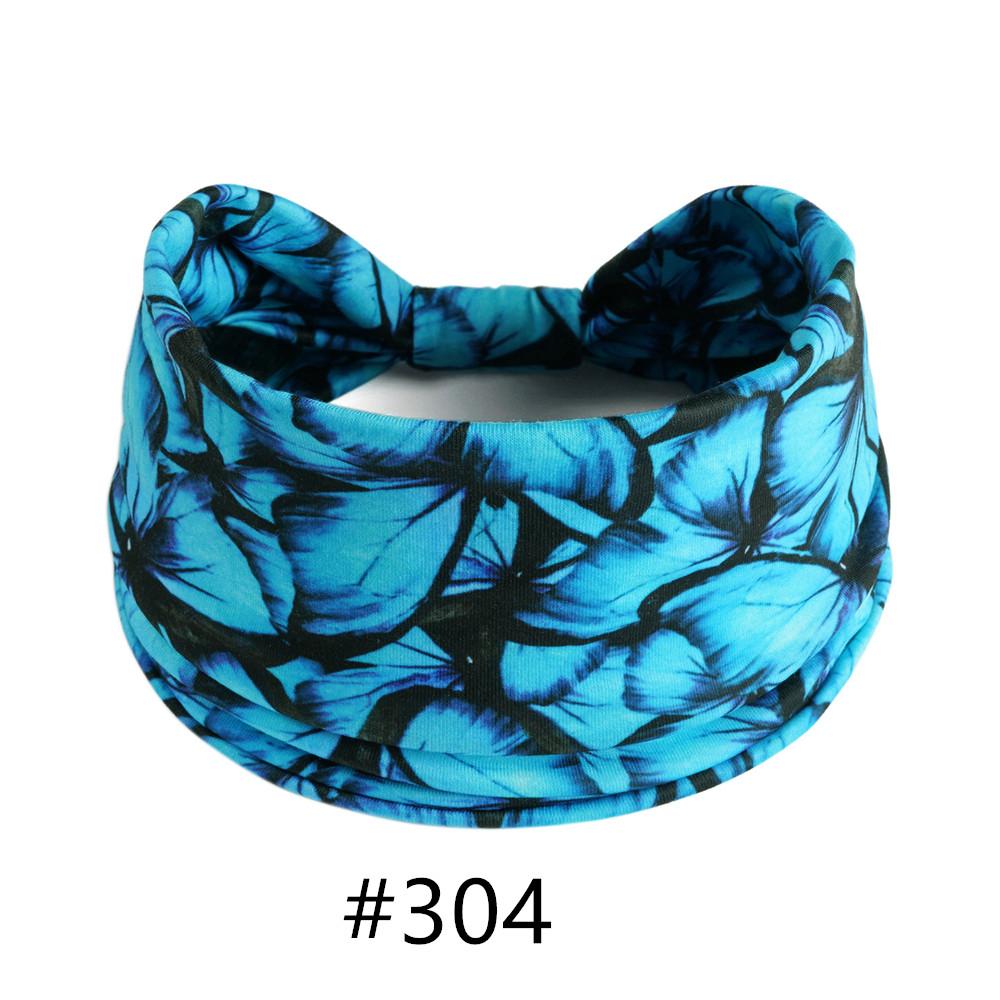 Stirnbänder für Frauen und Mädchen, breit, dehnbar, Boho, afrikanischer Turban, Kopfwickel, geknotete Leoparden-Stirnbänder, Yoga-Sweartband, modische Haar-Accessoires von Joom DACH