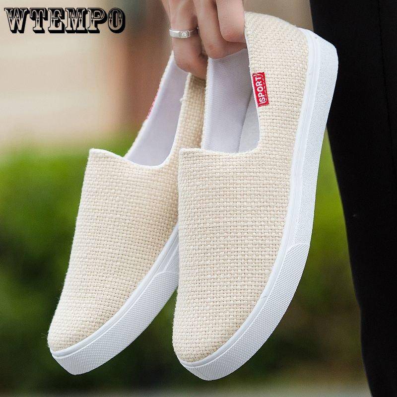 Stoffschuhe Herren Freizeitschuhe One Foot Stirrup Loafers Mode Herrenschuhe Atmungsaktive Boardschuhe 43 beige Stoffschuhe Herren Freizeitschuhe One Foot Stirrup Loafers Mode Herrenschuhe Atmungsaktive Boardschuhe 43 beige von Joom DACH