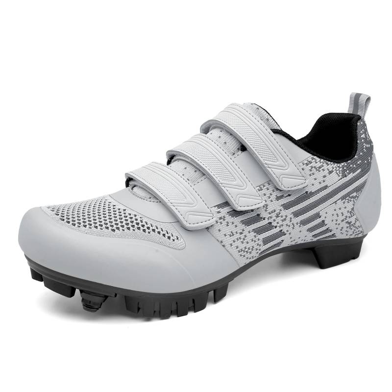 Stollen Damen Mountain Road Fahrradschuhe Herren MTB Self-Locking Speed Fahrrad Sneakers SPD Fahrradschuhe Rennradschuhe 48 von Joom DACH