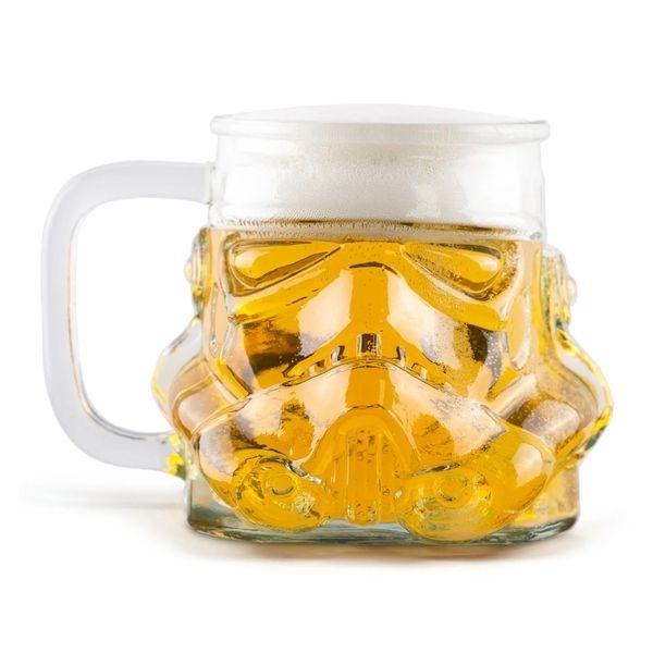 Stormtrooper Pint Becher 600 ml Star Wars Bier Pint von Joom DACH